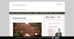 Desktop Screenshot of blog.jhmc.de